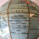 Earth Globe tripod Girard Barerre Thomas, 1960s