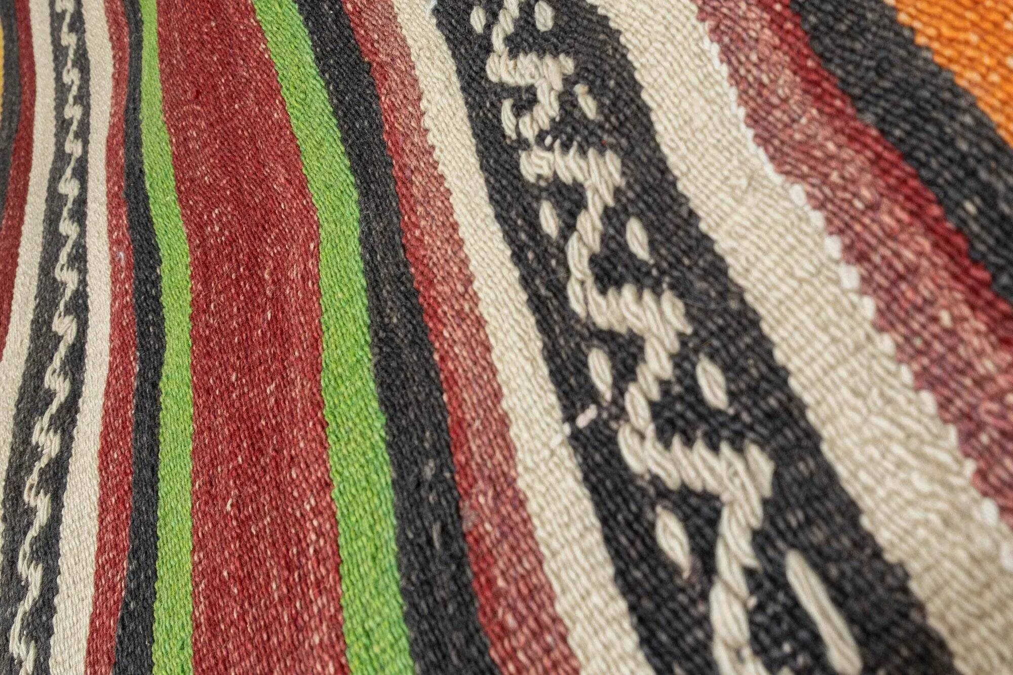 Vintage Turkish hallway rug 73x330 cm