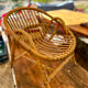 Petit fauteuil en rotin enfant