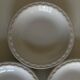 Set of 4 Festons soup plates by Pierre Motton Gien 1970