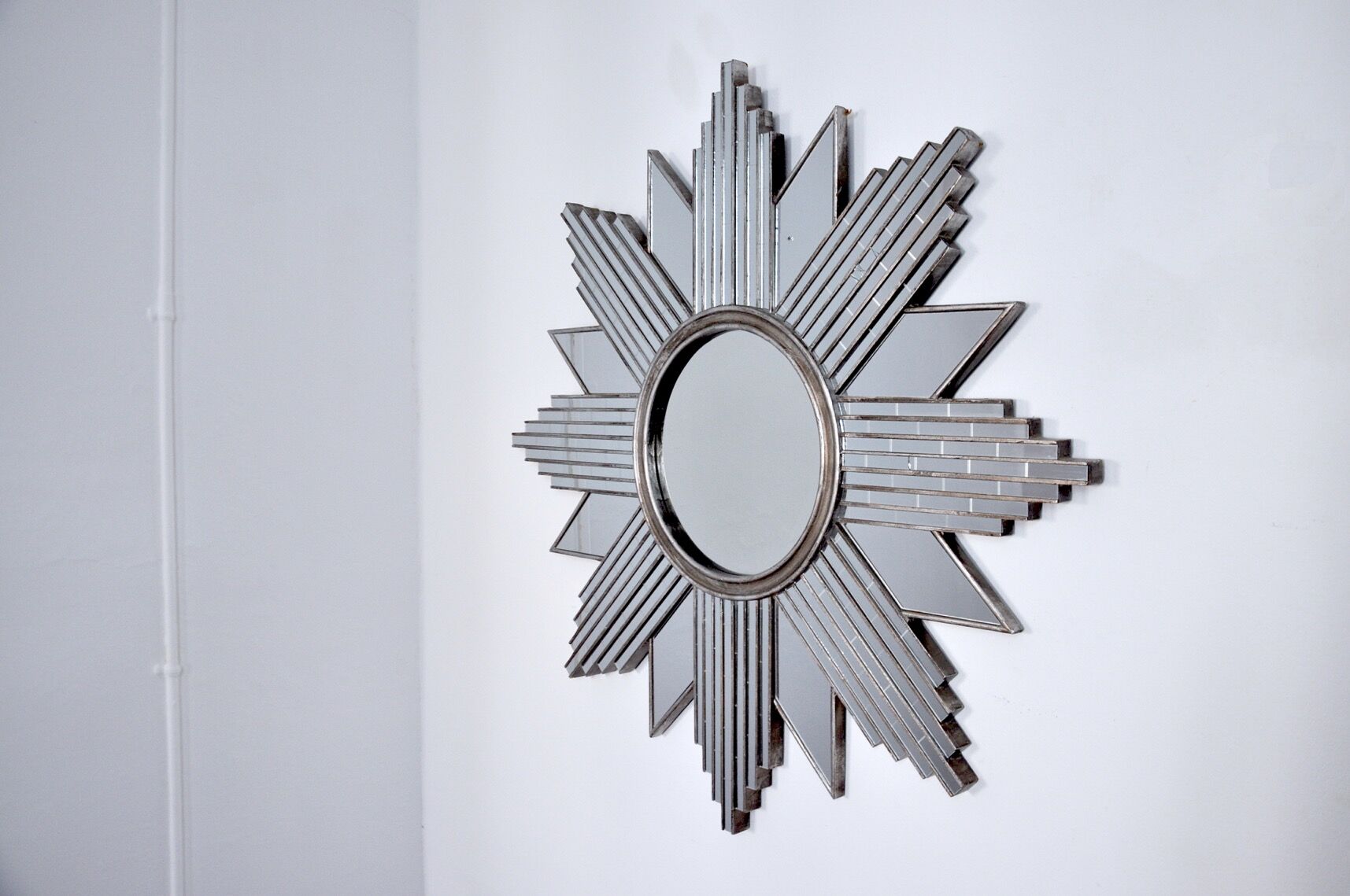 Art Deco mirror , 1970, France