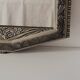 Miroir art déco argenté