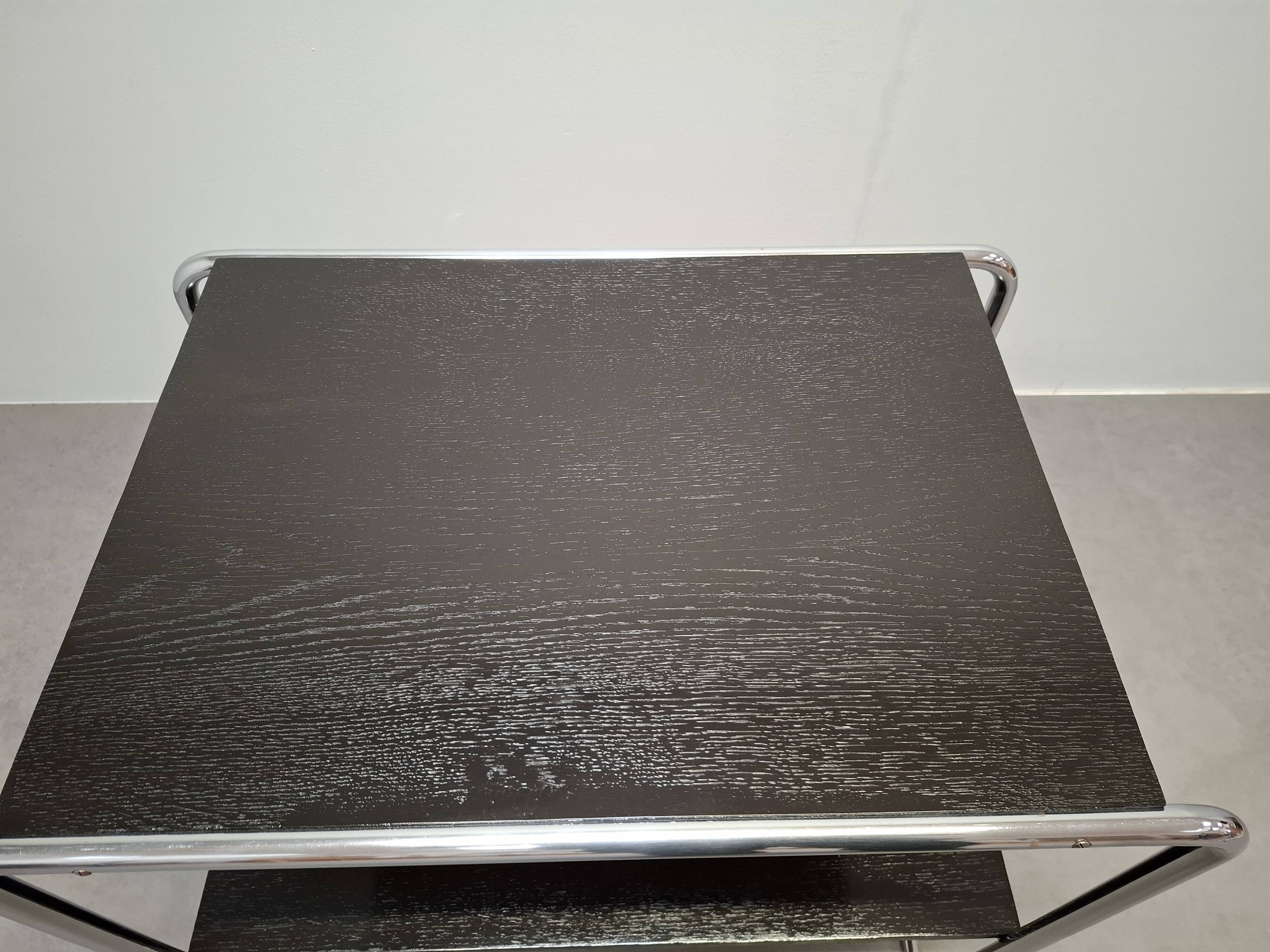 Bauhaus Side Table Attributed to Marcel Breuer, Czechoslovakia