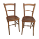 Paire de chaises de bistrot 1930