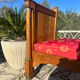 19th Century Empire Period Solid Walnut Daybed