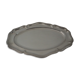 Oval platter, Chinon collection with borders, Christofle.