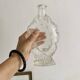 Antique molded glass carafe