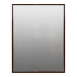 Rectangular French mirror in faux tortoiseshell