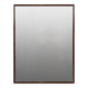 French rectangular mirror in faux tortoiseshell.