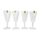 4 verres à vin vintage VMC Reims made in France