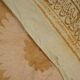 Hand-knotted rug, vintage Turkish rug 134x135 cm