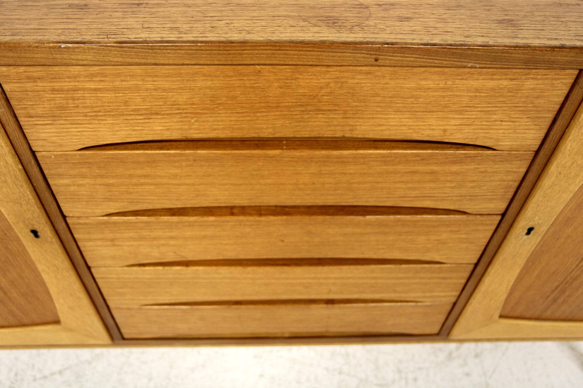 Scandinavian teak and oak enfilade, Sweden, 1960