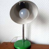 Vintage green cocotte lamp 1950