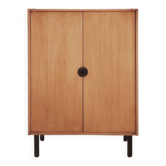Renovated vintage modernist shoe cabinet, 1960s