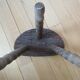 Brutalist-style wooden tripod