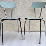 Set of 2 formica chairs