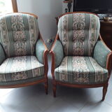 Pair of armchairs