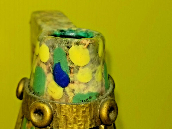 Cruche pichet grès et bronze art déco 1930, A. Villien