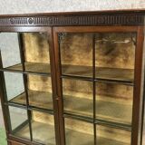 Showcase mahogany XIX