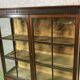 Showcase mahogany XIX