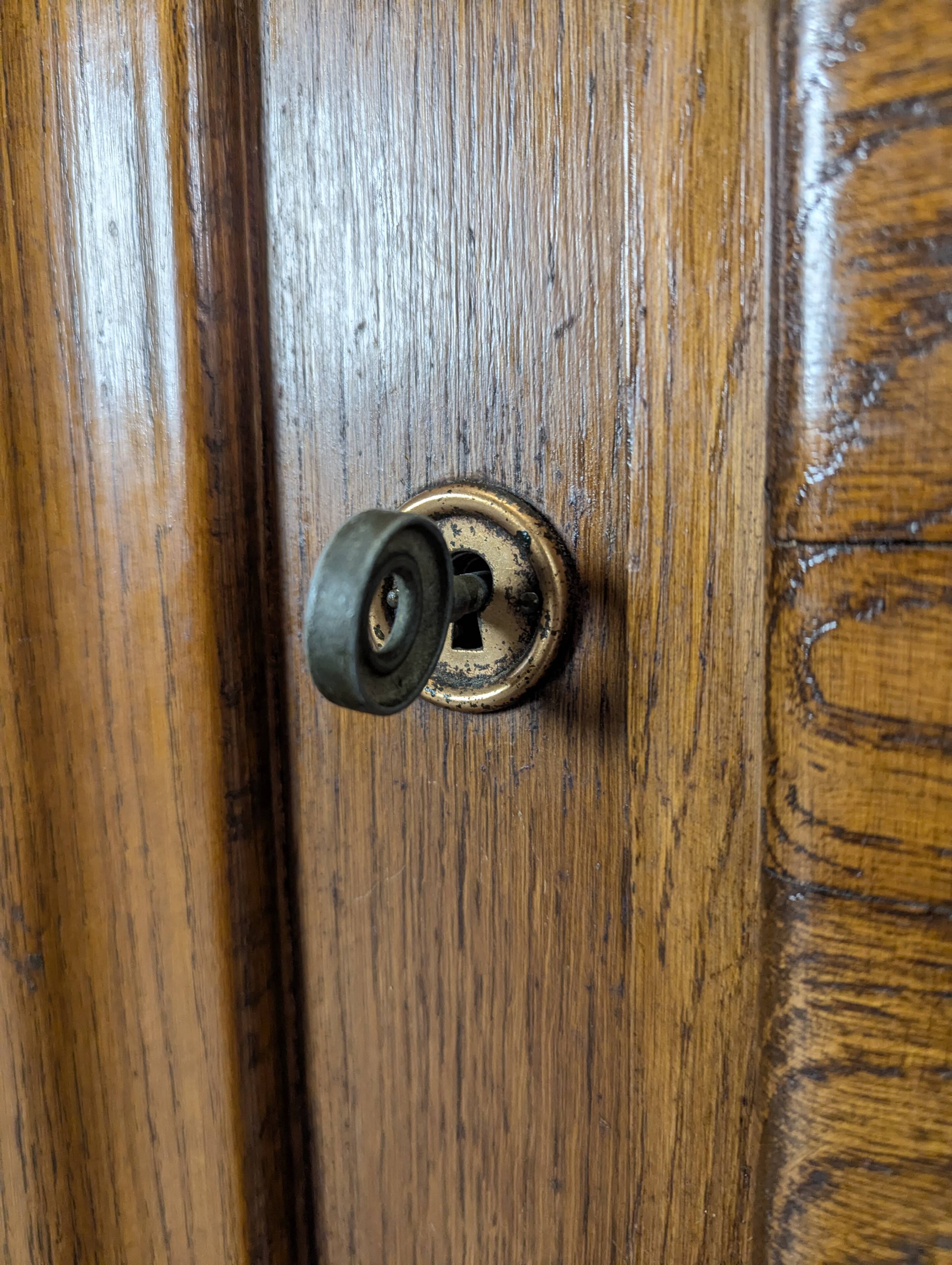 Brutalist sideboard in the spirit of Dudouyt.