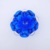 Murano glass trinket tray, blown glass, Italy 1960