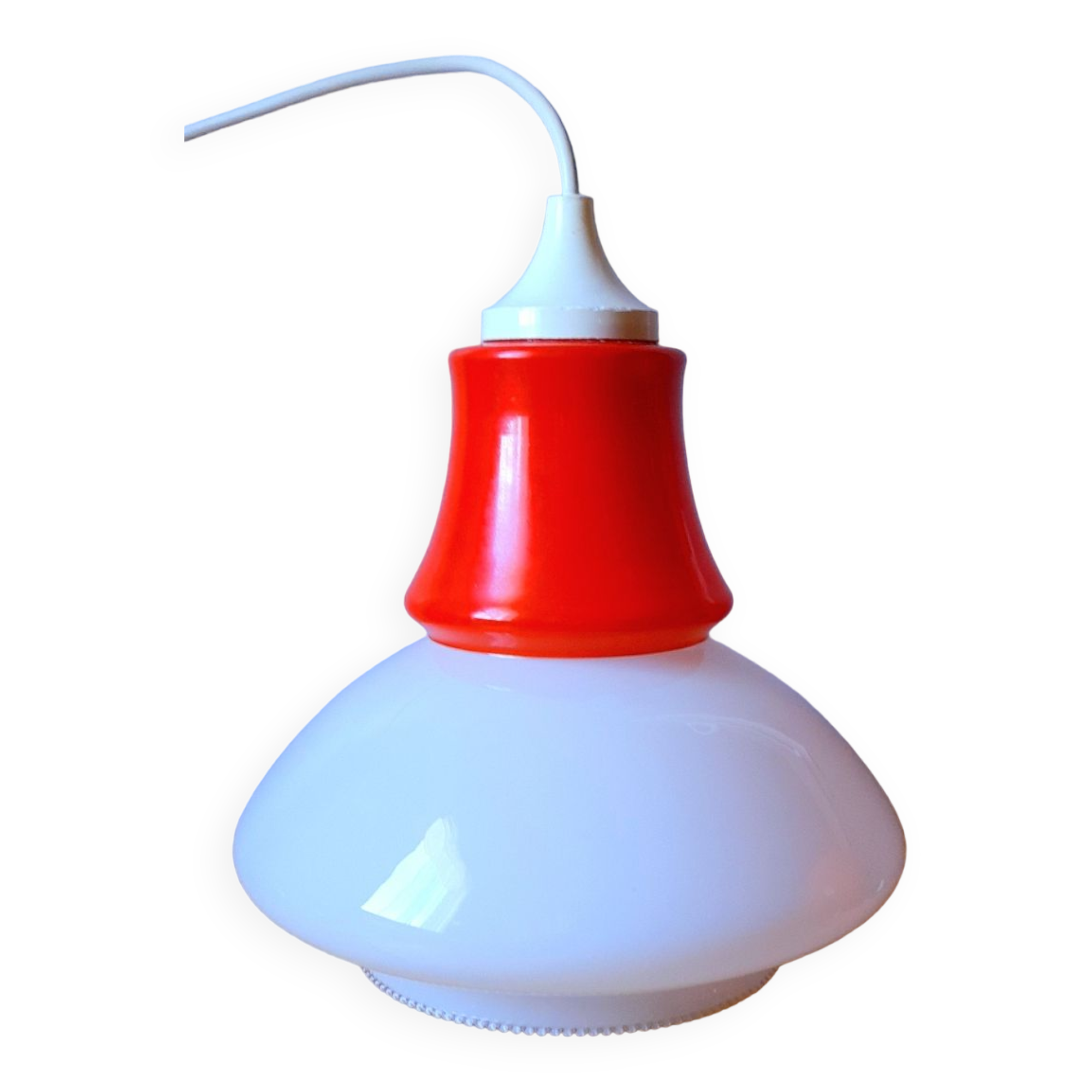 Suspension in opaline 70s