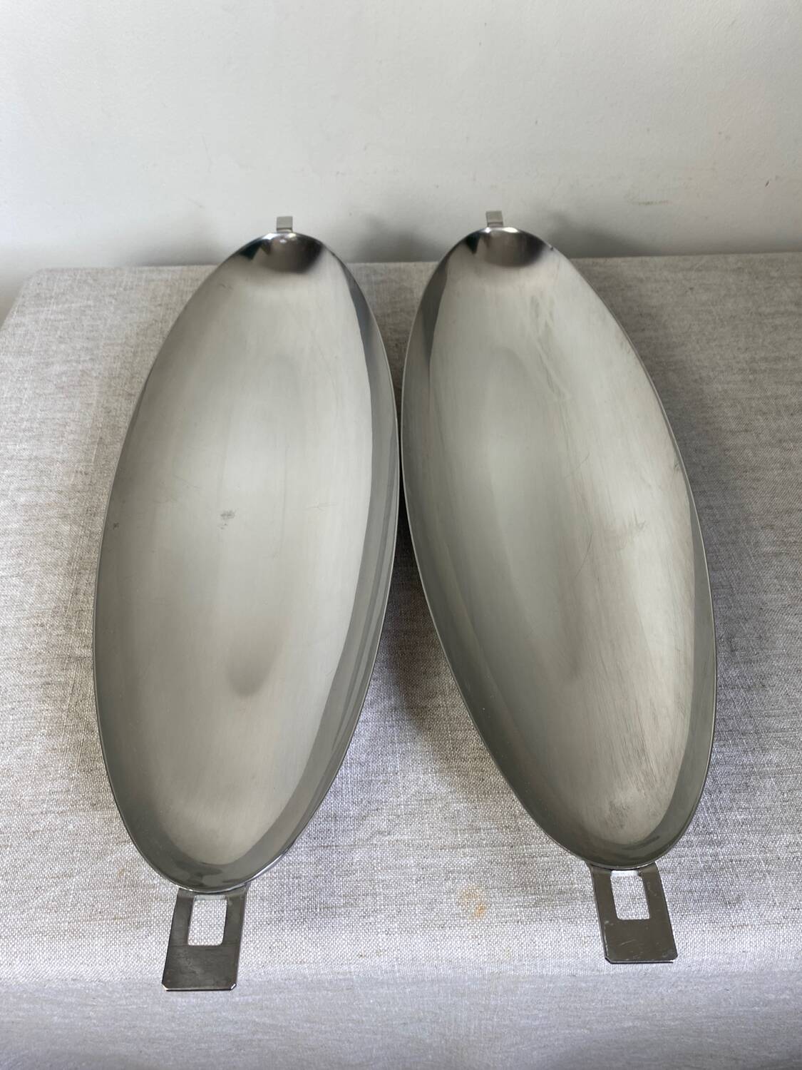 Tray, stainless steel fish kettle by Sambonet Roberto