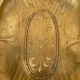 Art Deco oval silver-plated metal dish