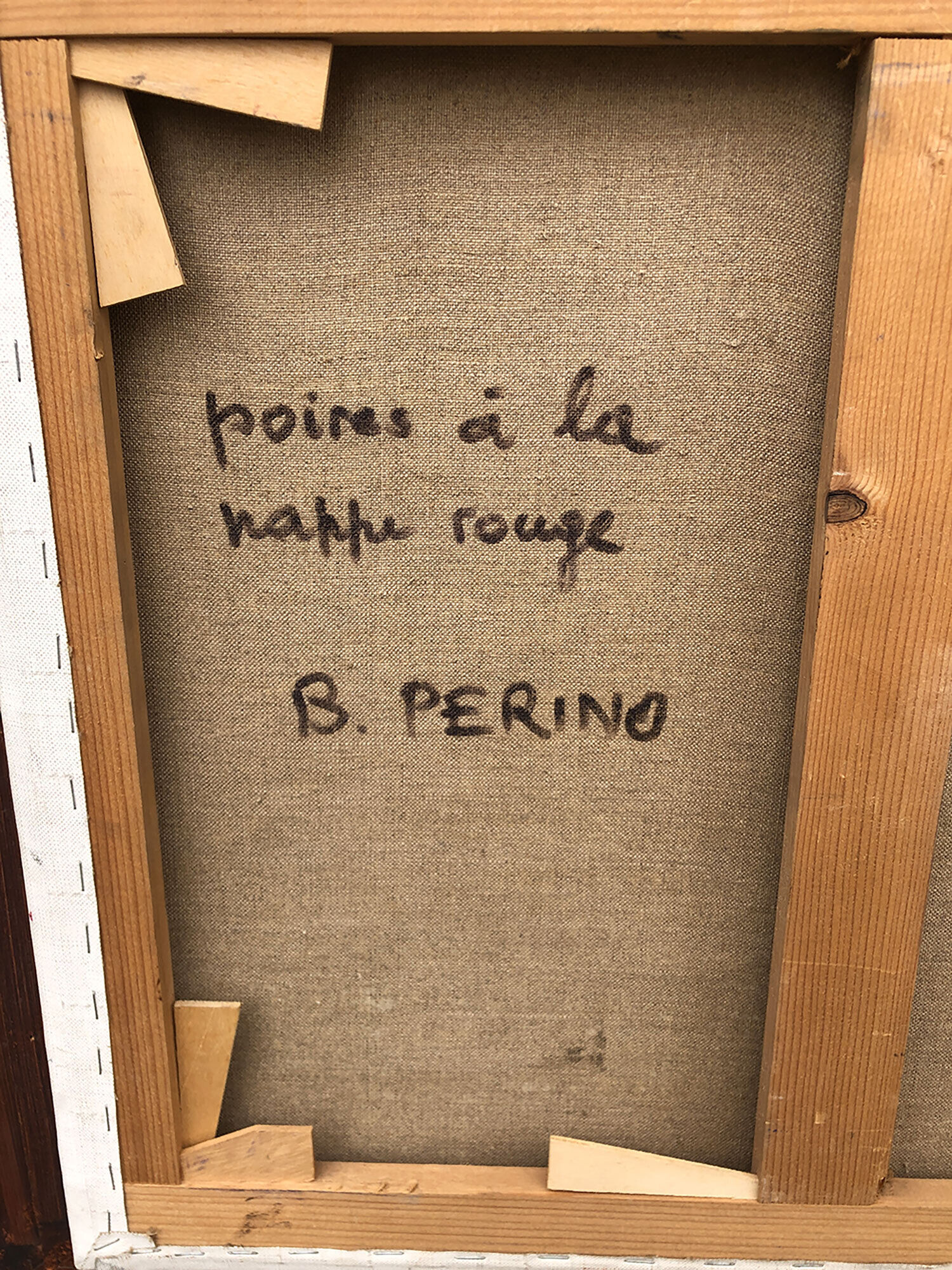 Huile sur toile signée Bruno Perino né en 1925 XXe siècle