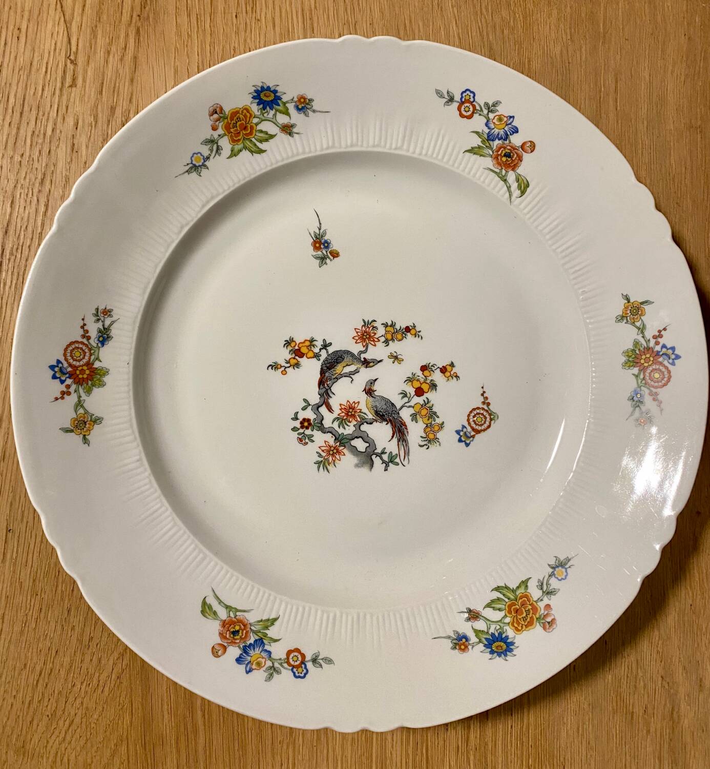 Émile Bourgeois porcelain serving dish