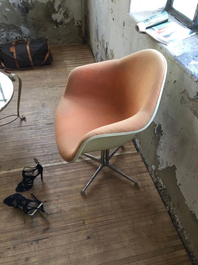 La Fonda armchair by Charles & Ray Eames, Herman Miller edition in the 70