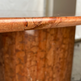Dining table in vintage alicante red marble