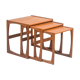Tables gigognes Quadrille du milieu du siècle par R. Benett pour G Plan
