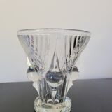 Art Deco vase in molded glass