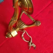 Old gilded wall light