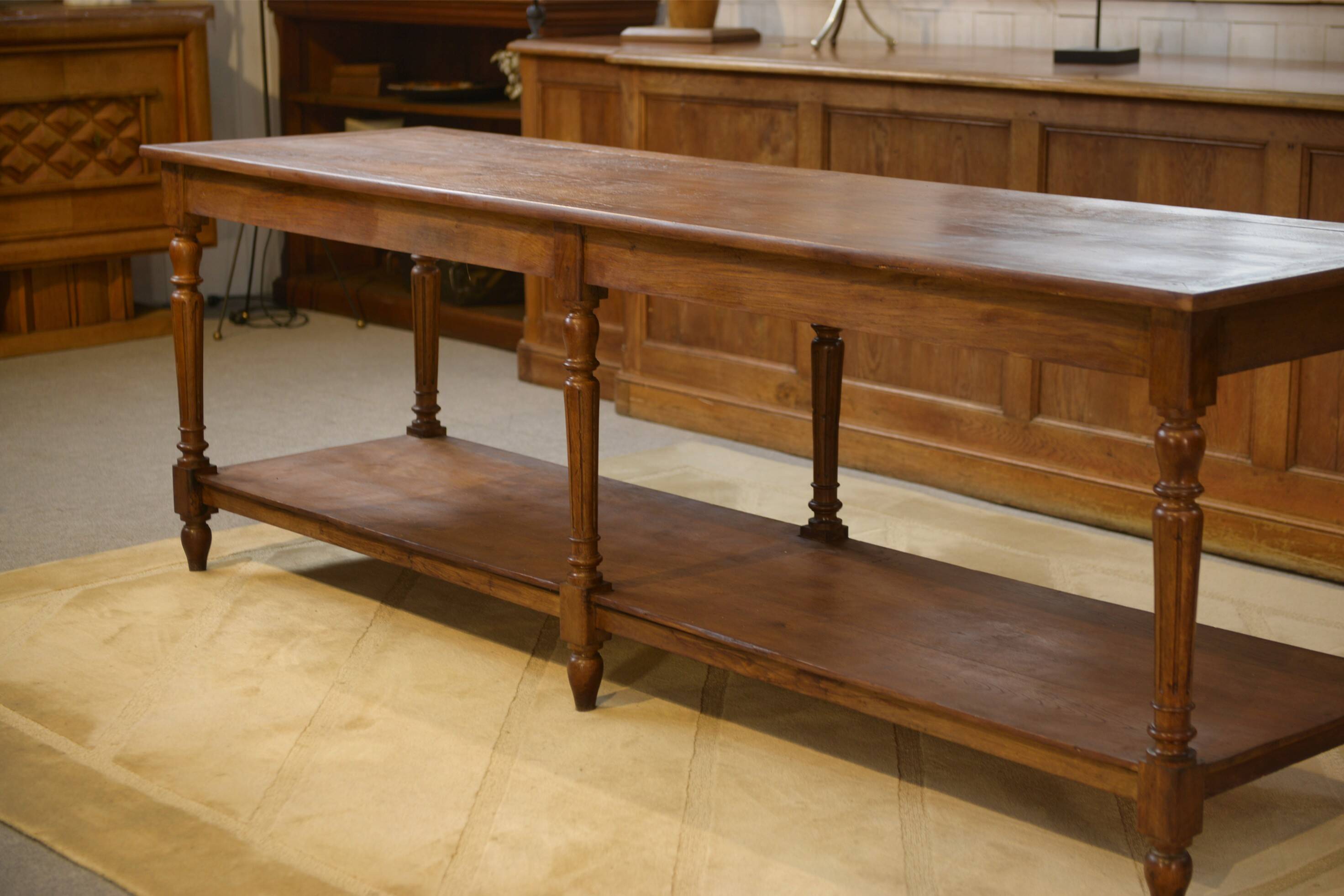 Table de drapier en chêne 1920’s