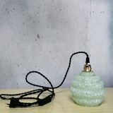 Lamp old pastel green vintage globe