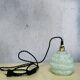 Lamp old pastel green vintage globe