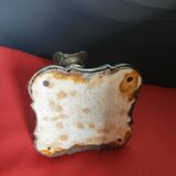 Silver candle holder