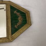 Miroir à pendant 1900 art nouveau décor Louis XV