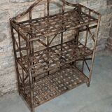 Foldable extra metal shelf