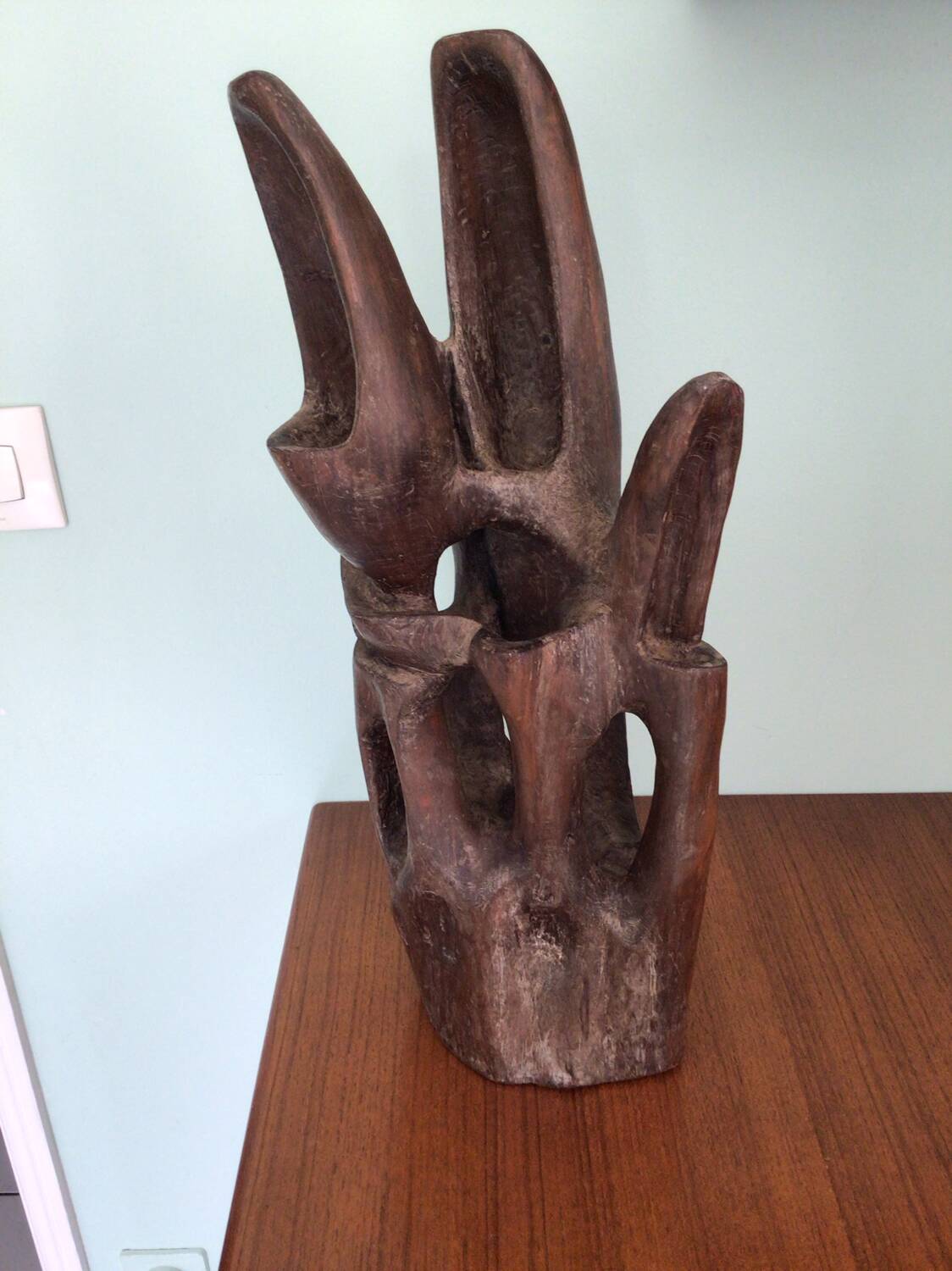 Wood sculpture