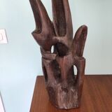 Wood sculpture