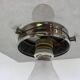Chrome and glass Bauhaus ceiling lamp / flushmount, 1930s