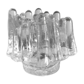 Kosta Boda's Scandinavian vintage glass candlestick