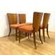 Set of 4 Chairs, Jindřich Halabala, 1960s, Czechoslovakia
