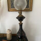 Large ceramic lamp from the Napoleon III period.
