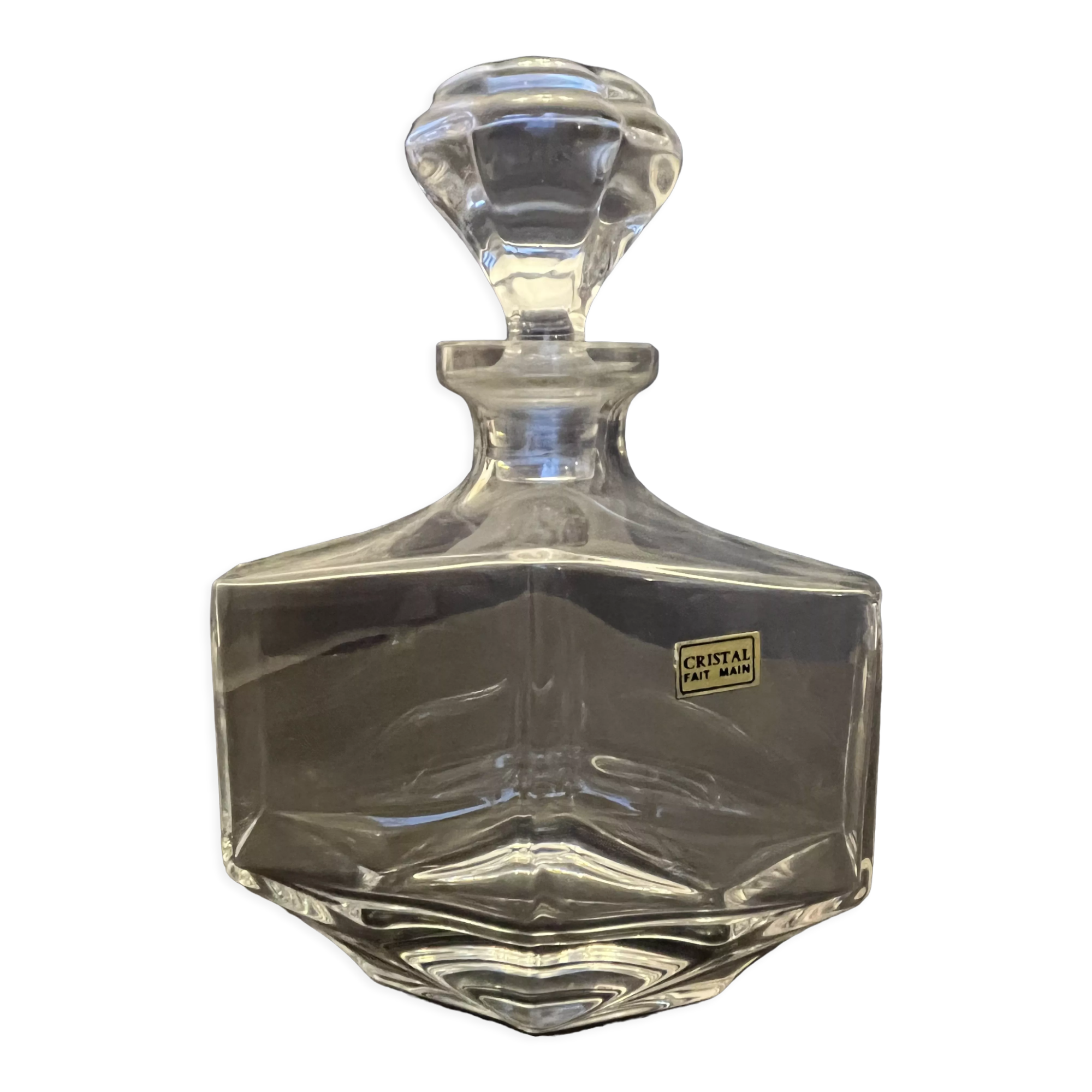 Crystal alcohol decanter