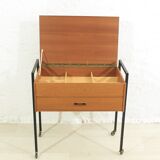 60s sewing trolley / table